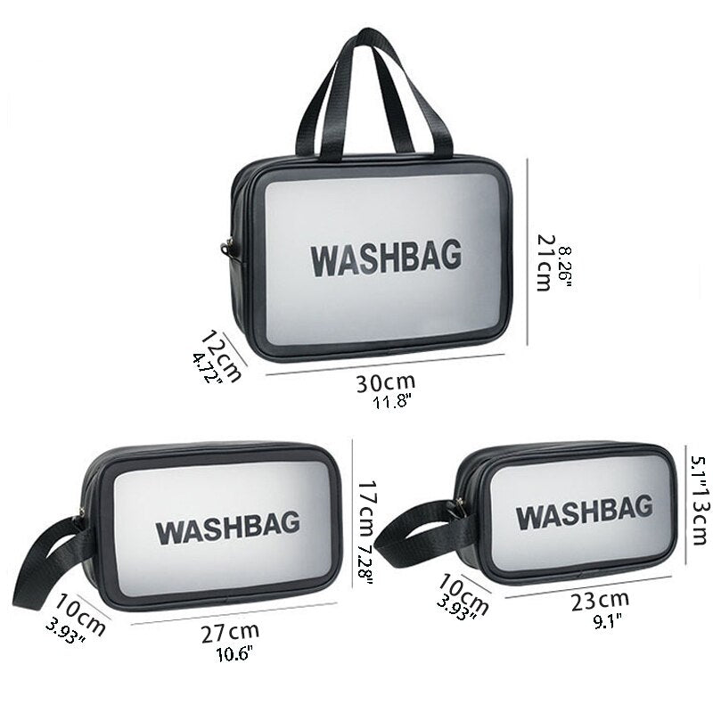 Clear Travel Toiletry Bag